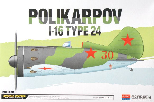 Academy 12314 1/48 POLIKARPOV I-6 TYPE 24