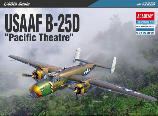 Academy 12328 1/48 USAAF B-25D "PACIFIC THEATRE"