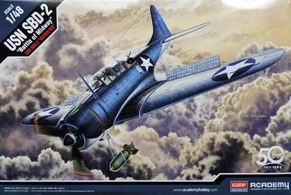 Academy 12335 1/48 USN SBD-2 Dauntless - Battle of Midway