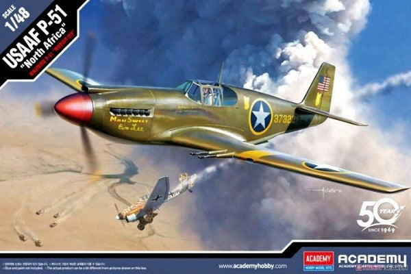 Academy 12338 1/48 USAAF P-51 Mustang - North Africa