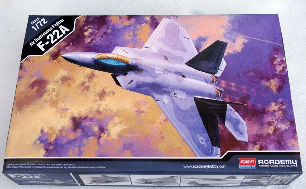 Academy 12423 1/72 F-22A AIR DOMINANCE FIGHTER