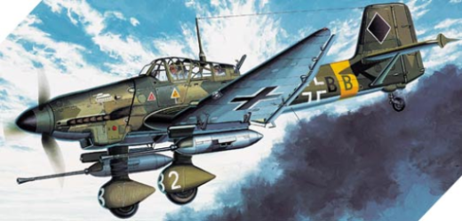 Academy 12450  1/72 JU-87G- Tank Buster