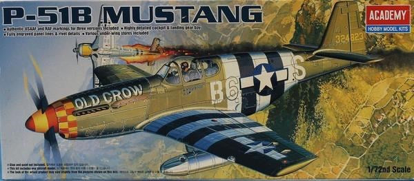 Academy 12464 1/72 P-51B MUSTANG