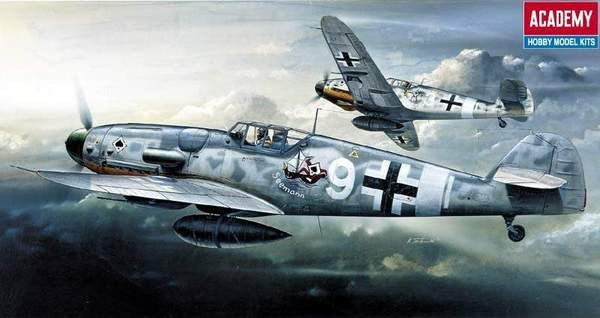 Academy 12467 1/72 Messershmitt BF109G-6