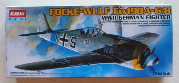 Academy 12480 (2120)1/72 FOCKE WULF FW190A-6/8