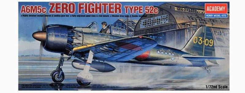 Academy 12493  1/72 ZERO Fighter Type 52C