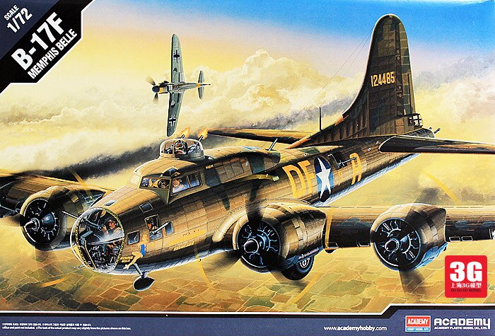 Academy 12495 1/72 B-17F "MEMPHIS BELLE"