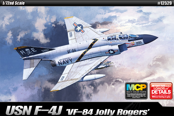 Academy 12529 1/72 F-4J "VF-84 Jolly Rogers"