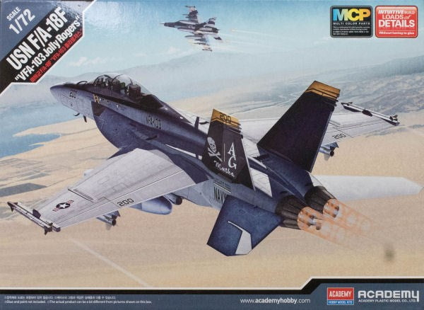 Academy 12535 1/72 USN F/A-18F "VFA-103" JOLLY ROGER MCP