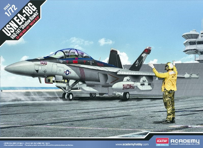 Academy 12560 1/72 EA-18G "VAQ-141 SHADOWHAWKS"