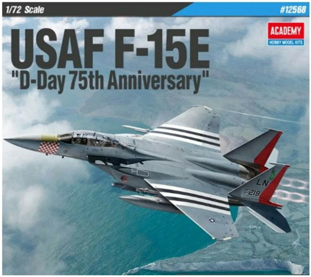 Academy 12568 1/72 USAF F-15E D-DAY 75TH ANNIVERSARY