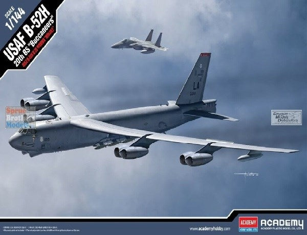 ACADEMY 12622 1/144 USAF B-52H 20TH BS "BUCCANEERS"