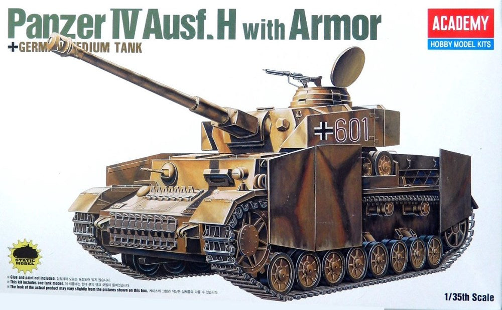 Academy 13233 1/35 GERMAN PANZER IV H WITH ARMOUR