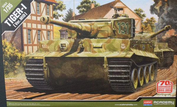 Academy 13287 1/35 D-DAY ANNIVERSARY TIGER I (NEW MOULD)