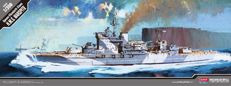 Academy 14105 1/350 H.M.S. WARSPITE QE CLASS