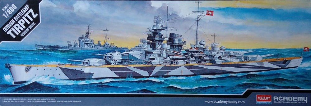 Academy 14219 1/800 TIRPITZ BATTLESHIP