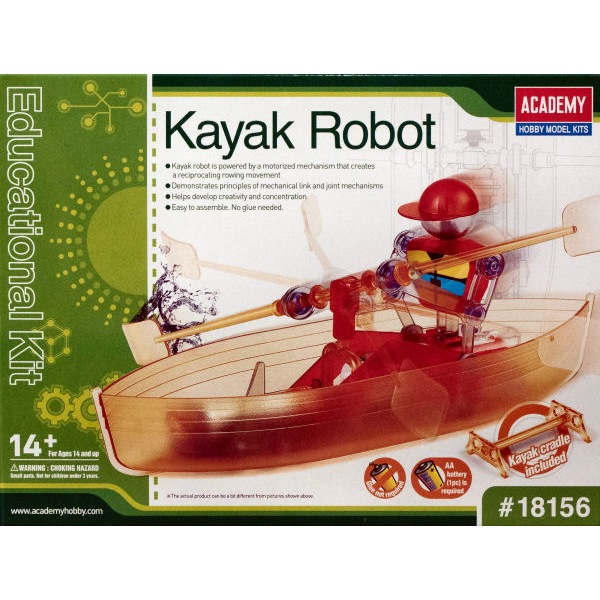 Academy 18156 Kayak Robot - Educational Series (Snap Kit)