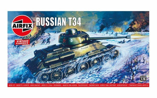 Airfix 01316V 1/76 Vintage Classics: Russian T-34
