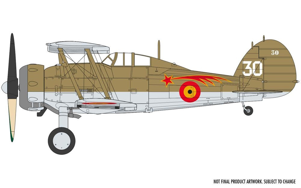 Airfix 02052A 1/72 Gloster Gladiator Mk.I/Mk.II