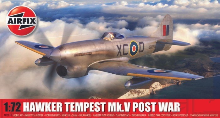 Airfix 2110 1/72 Hawker Tempest Mk. V Post War