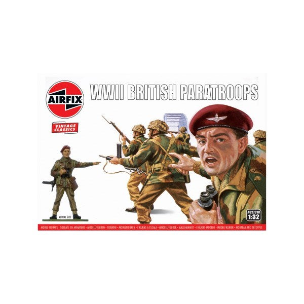 Airfix 02701V 1/32 Vintage Classics: WWII British Paratroops