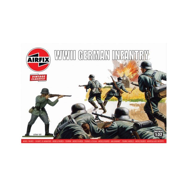 Airfix 02702V 1/32 Vintage Classics: WWII German Infantry