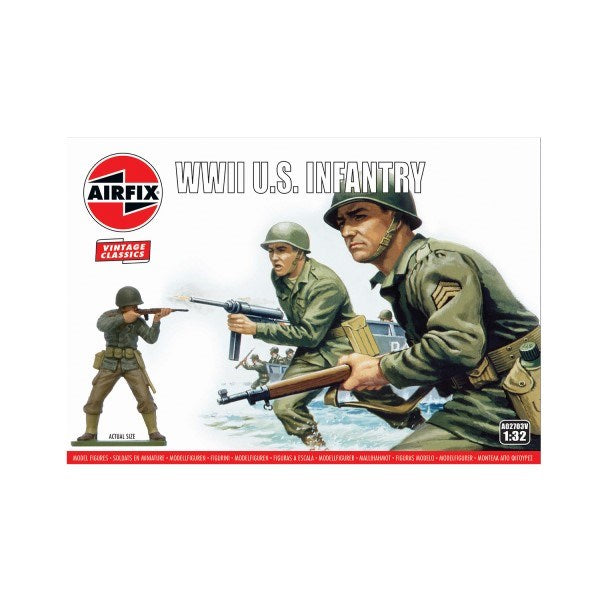 Airfix 02703V 1/32 Vintage Classics: WWII U.S. Infantry