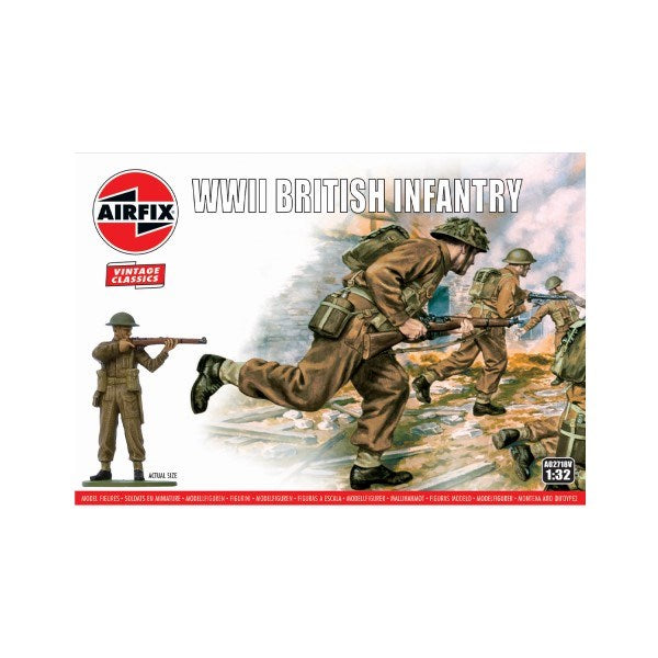 Airfix 02718V 1/32 Vintage Classics: WWII British Infantry