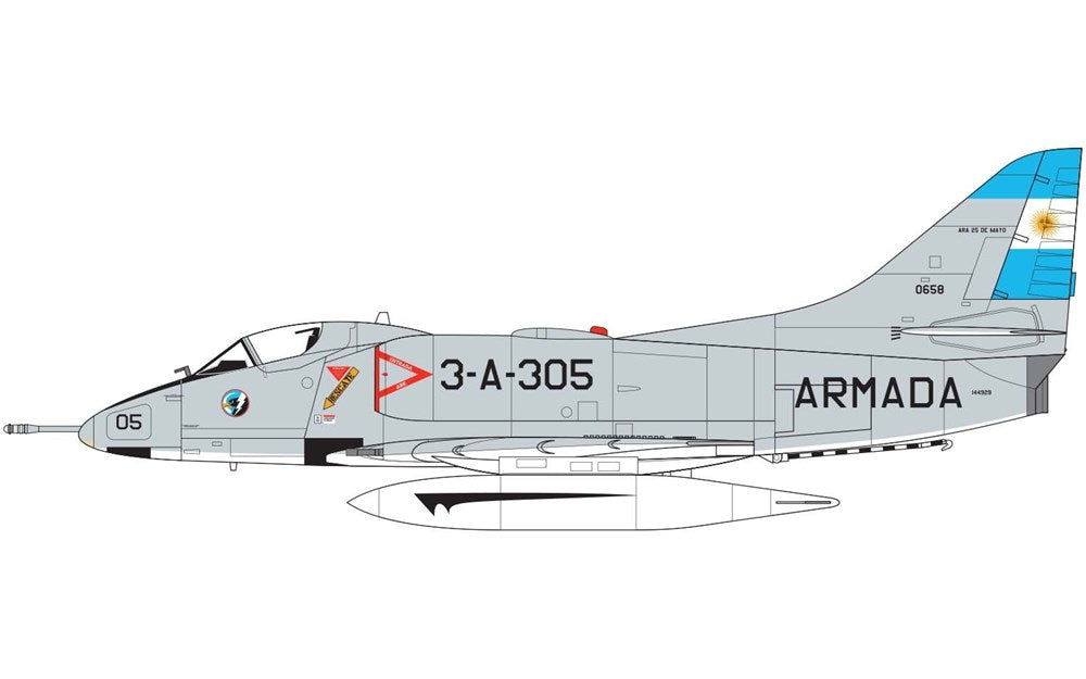 Airfix 03029A 1/72 Douglas A-4B/Q Skyhawk