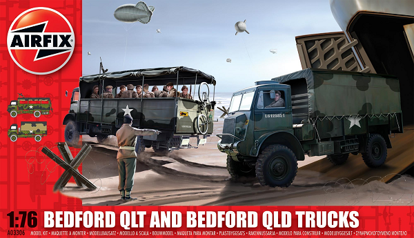 Airfix 03306 1/76 Bedford QLT & QLD Trucks