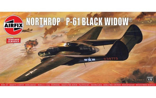 Airfix 04006V 1/72 Vintage Classics: Northrop P-61 Black Widow