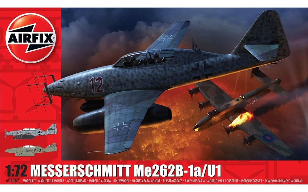 Airfix 04062 1/72 Messerschmitt Me 262B-1a/U1