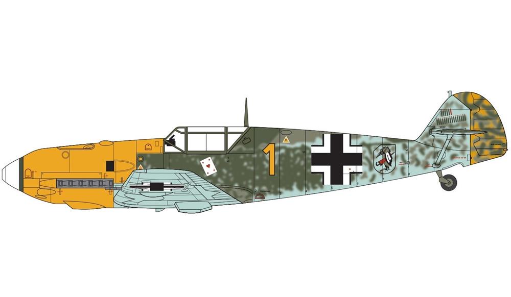 Airfix 05120B 1/48 Messerschmitt Bf109E-3/E-4