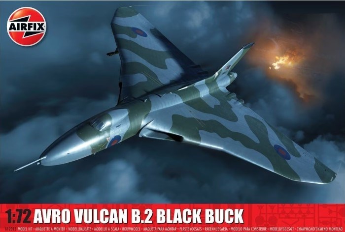 Airfix 12013 1:72 Avro Vulcan B2 Black Buck