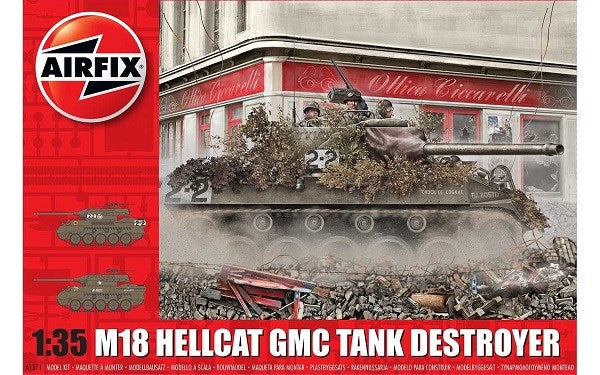 Airfix A1371 1/35 M18 Hellcat GMC Tank Destroyer