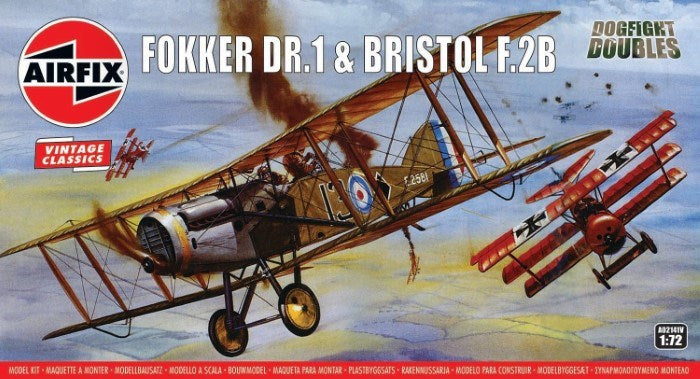 Airfix 2141V 1/72 Fokker Dr.1 and Bristol F.2B