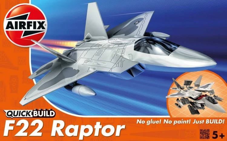 Airfix J6005 QUICK BUILD: F-22 Raptor