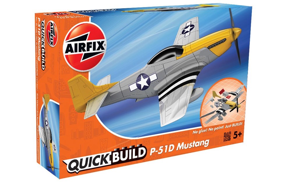 Airfix J6016 QUICK BUILD: P-51D Mustang