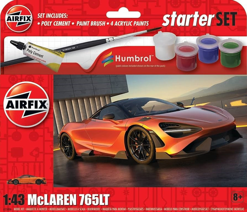 Airfix 5006 1/43 Starter Set McLaren 765LT