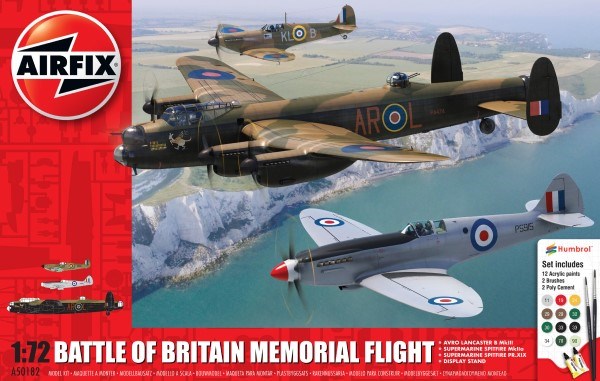 Airfix 50182 1/72 Gift Set: Battle of Britain Memorial Flight