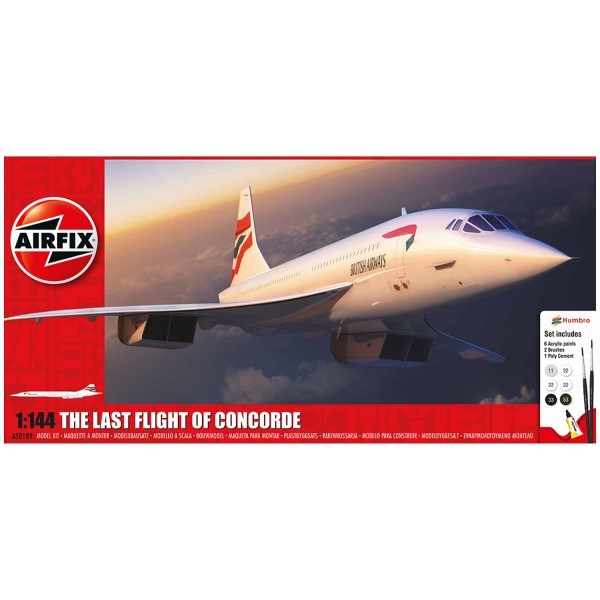 Airfix 50189 1/144 Gift Set: The Last Flight of Concorde