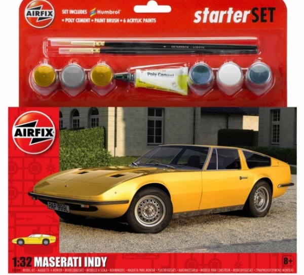 Airfix 55309 1/32 Starter Kit: Maserati Indy