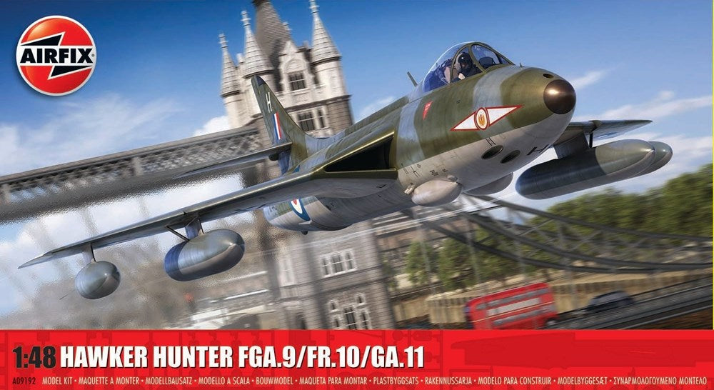 Airfix 9192 1/48 Hawker Hunter FGA.9 / FR.10 / GA.11