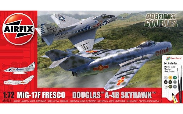 Airfix 50185 1/72 Gift Set: MiG-17F "Fresco" and Douglas A-4B Skyhawk - Dogfight Doubles