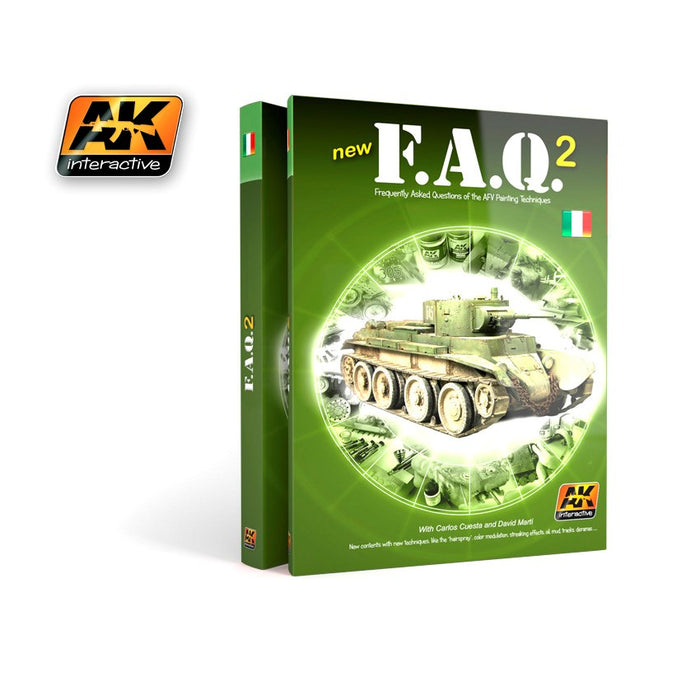 AK Interactive AK152 BOOKS/DVDS - FAQ 2 IN ITALIAN