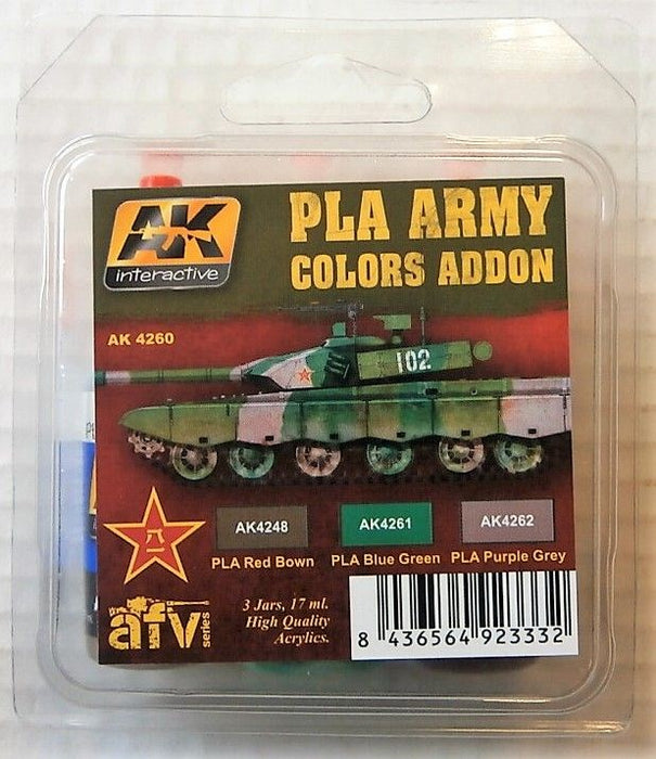 AK Interactive AK4260 PEOPLES LIB ARMY COLOURS