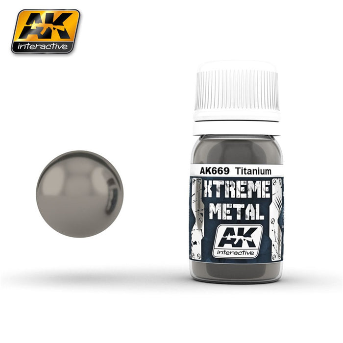 AK Interactive AK669 XTREME METAL METAL TITANIUM