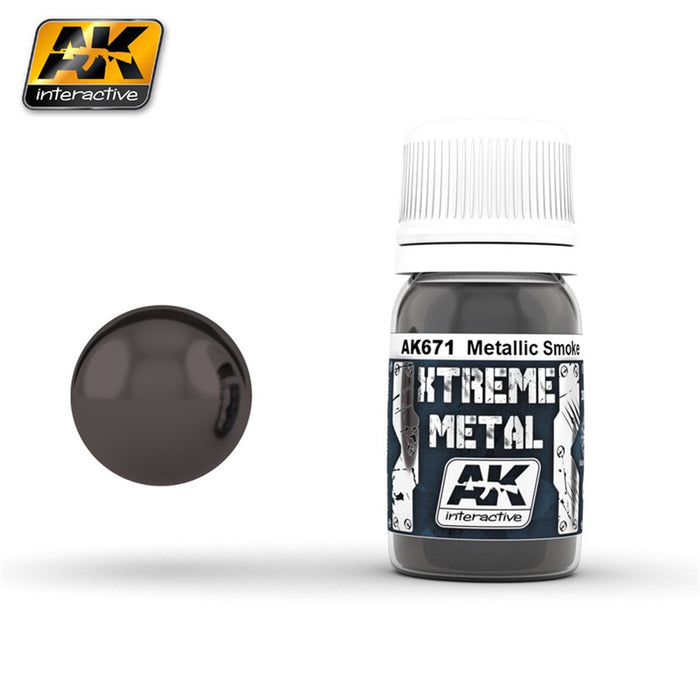 AK Interactive AK671 XTREME METAL SMOKE