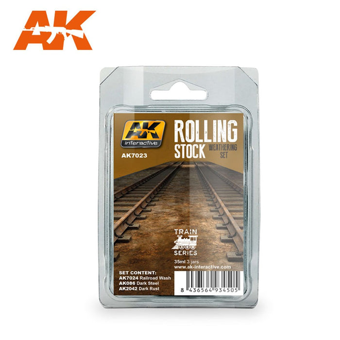 AK Interactive AK7023 AK TRAINS-ROLLING STOCK WEATHERING