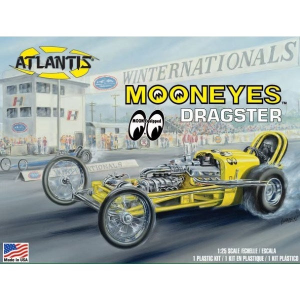 Atlantis Models H1223 1/25 Mooneyes Dragster